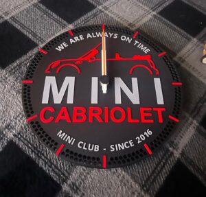Nos impressions 3D pour le Club Mini Cabriolet