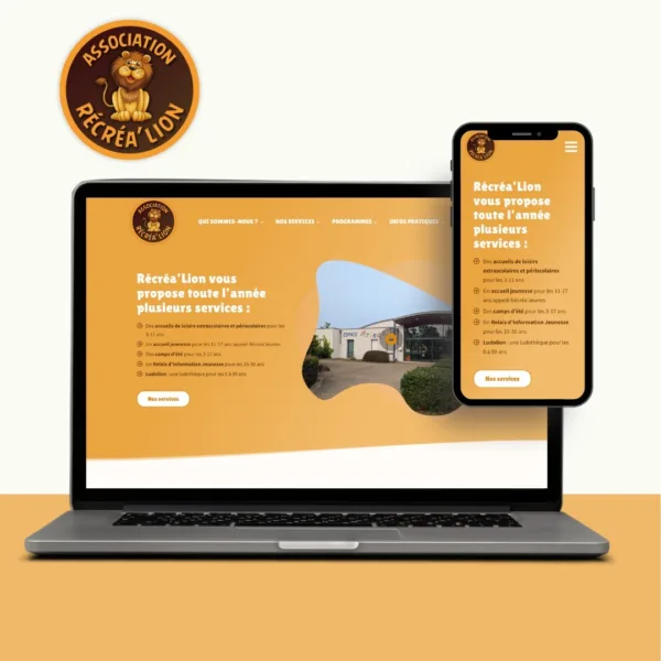 Refonte de site ! Le nouveau site de l'association Récréa'Lion est en ligne : www.recrealion.fr